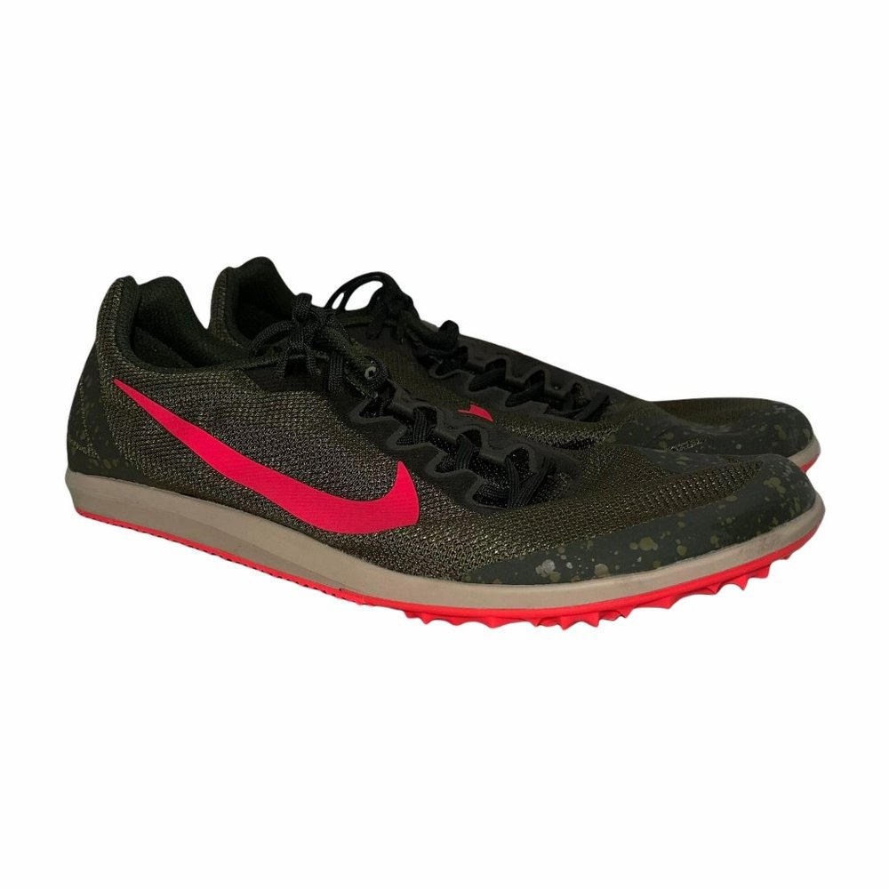 Nike Zoom Rival Racing Green Pink Shoes Men's 11
